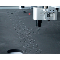 Machine de découpe automatique CNC à couteau oscillant pour tissu, cuir, préimprégné, rideau, carton, plastique, PVC, PLC