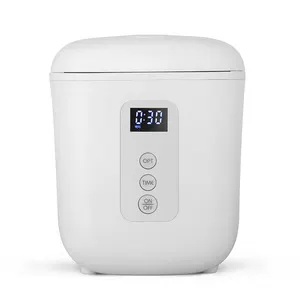 PULUNDI OEM 1.2L 1 Click Start Digital Panel 10H Intelligent Reservation Non Stick Pot 5 Color Options Mini Rice Cooker