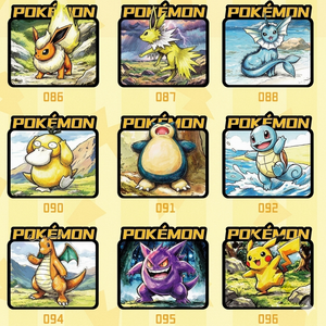 Magneti per Frigorifero Personalizzabili Anime Pokémon Kawaii, Scatola Misteriosa da Collezione, Decorazione Educativa per la Camera - Product Image 4