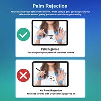 Lápiz Óptico Metálico REXIAO para iPad Pro y 6/7/8/9/10/11/A16, Carga Tipo-C, Rechazo de Palma, Lápiz Activo con 8 Horas de Duración de Batería