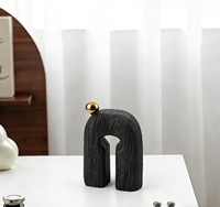 Ornements d'arche en résine abstraite moderne en gros, décorations minimalistes pour la maison et le bureau