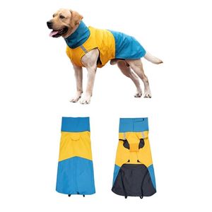 Soft and Breathable Polyester <strong>Raincoat</strong> for Dogs and <strong>Cats</strong> Waterproof Thin Raining Jacket Rainproof Pet Coat - Product Image 1
