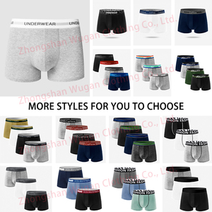 Chất Lượng Cao Người Đàn Ông Boxer Quần Short Cotton Spandex Đồ Lót Thoáng Khí Màu Đen Của Người Đàn Ông Đen Boxer Tóm Tắt Quần Lót Cho Nam Giới - Product Image 3