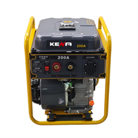 Machine à souder à essence, soudeuse AC 1kw, petite soudeuse à essence 1000 watts, mini générateur de soudage 200A