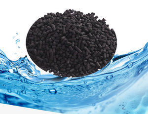 Charbon actif colonnaire imprégné de KI à 2,5 % à base de charbon, avec CTC 90 % et pureté de 99,9 % pour l'adsorption des polluants organiques - Product Image 6