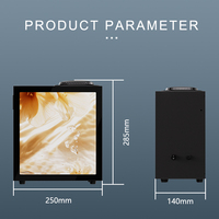 Diffuseur d'arômes mural sans eau de 800 ml au design métallique, machine à parfum pour HVAC