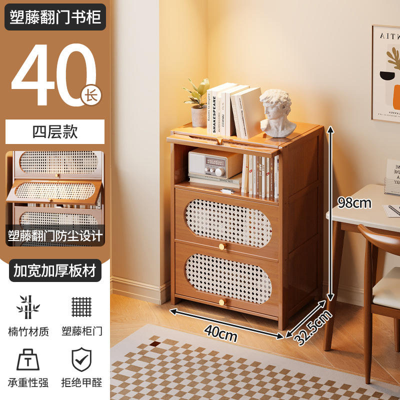 Gabinete de almacenamiento de puerta abatible 4 capa 40