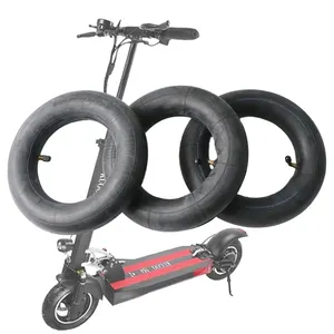 Neumáticos de goma gruesa para patinete eléctrico, accesorios de repuesto para Zero 10x/KUGOO/Scooter Eléctrico, 10x3,00 pulgadas, en Stock europeo
