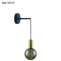 Mini applique murale moderne et plafonnier LED d'intérieur, éclairage mural LED RGB long pour extérieur, lampe murale LED pour chambre à coucher