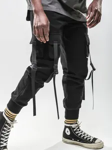 Calças de hip hop para homens, calça de corrida fashion personalizada