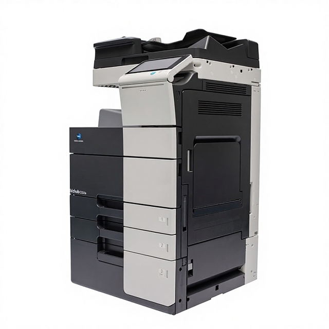 Original 90%-New Konica Minolta C454 C554 C654 C754 Color PhotoCopier Refurbished Laser Printer A3 Max Paper Size Copier Machine