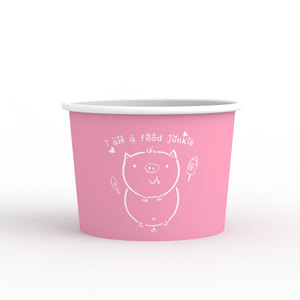 Coppette per Gelato Personalizzate con Coperchi a Cupola, Contenitori Anti-perdita con Doppio Rivestimento in PE, Varie Misure, in Carta Resistente all'Olio per Alimenti Congelati - Product Image 6