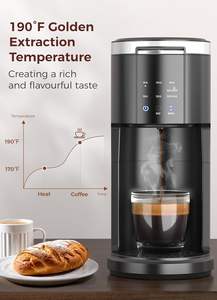 Machine à café en capsules pour café moulu, à usage individuel, pour boissons chaudes et froides, en gros - Product Image 4