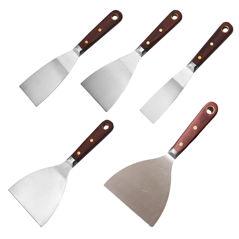 Industrial Grade Wood Handle Stainless Steel
