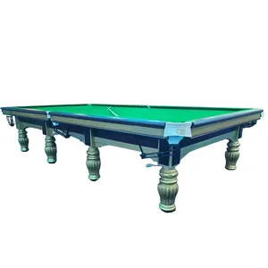 Fábrica Venda Direta Armazém Aço Inglês Snooker Bilhar Mesa Comercial Sala De Bilhar Club Family Snooker Bilhar Table