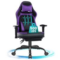 Meilleure Chaise de Gaming Ergonomique Personnalisée 2026 avec Base Chromée pour Adultes, Idéale pour le Bureau, PC Gaming, PS4 et PS5 Pro