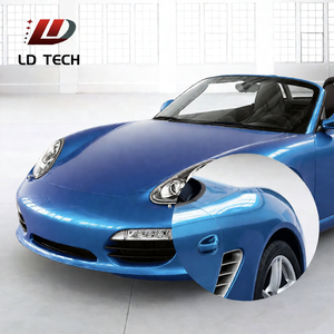 Film de protection de peinture à effet de couleur changeante brillant de la série BLUE, 7,5 mil TPU PPF avec auto-réparation et garantie de 5 ans - Product Image 1