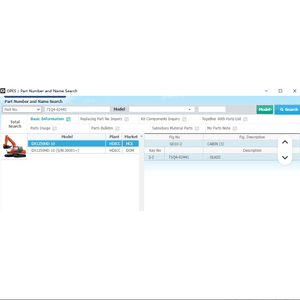 Doosan Develon Hyundai <strong>Excavator</strong> Original Genuine Parts 71Q4-02441 71Q6-02711 71K6-02710 Cabin <strong>Front</strong> <strong>Glass</strong> for DX1250HD-10 - Product Image 6