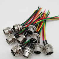 Fábrica OEM ODM Personalizado JST Molex 8PIN Terminal Arnés de cableado M12 Conector hembra Ensamblaje de cable