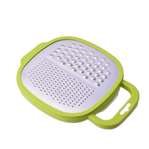 Nuevo rallador de verduras en juliana de queso zester de limón 2 en 1 de acero inoxidable multifunción de grado alimenticio - Product Image 2