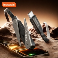 Adaptateur secteur Toocki 240W Type C avec prise à 90 degrés °   Connecteur USB-C en forme de coude pour synchronisation de données haute vitesse avec protection E-Marker pour la charge