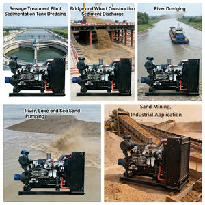 เครื่องยนต์ดีเซล JIUYI รุ่นขายดี 162 กิโลวัตต์ <span class=keywords><strong>4</strong></span> จังหวะ แบบโครงเปิด <span class=keywords><strong>6</strong></span> สูบ พร้อมคลัตช์พูลเลย์ ระบายความร้อนด้วยน้ำ สำหรับเครื่องจักรเหมืองและปั๊มน้ำ - Product Image 2