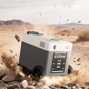 Estación Portátil de Energía Solar de 10KWh, Batería LiFePO4 de 220V, Gran Capacidad, Onda Sinusoidal Pura, Puerto para RV, Uso en Múltiples Regiones, Nocturno - Product Image 1