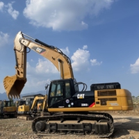 Excavatrice de 36 tonnes, excavatrice d'occasion, machine Cat 320d 330 336, pelle originale Caterpillar Cat336 Caterpillar336, excavatrice à vendre