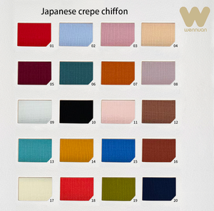 Haute qualité longueur personnalisée légère 100% polyester mousseline de soie Hijab écharpe couleur unie multifonction pour la vie quotidienne toutes les saisons - Product Image 5