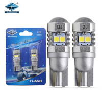 Bombillas LED automáticas T10 de alta calidad 3030 Chips 194 168 W5W luz de señal 6000K luces interiores blancas para coche