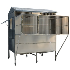Jaula para Palomas de Acero Inoxidable, Grande y Extra Grande, Hecha a Medida, para Cría, Uso en Exteriores y en Interiores, Jaula de Vuelo y Picharrera - Product Image 5