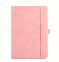 Carnet de notes A5 personnalisable en cuir PU rigide avec élastique et attache stylo pour l'école, les voyages, les affaires, cadeau, vente en gros