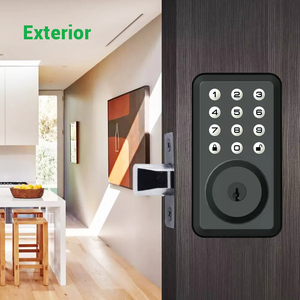 Phổ Biến Keyless Nhập Thông Minh Chốt Cửa Khóa Bàn Phím Điện Tử Cho Gỗ Thép Cửa Đám Mây Lưu Trữ Dữ Liệu Kẽm Hợp Kim Mật Khẩu Thẻ - Product Image 5