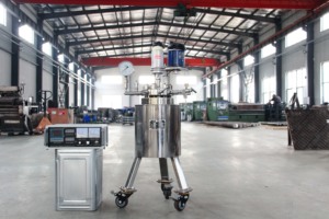 Réacteur de laboratoire d'hydrogénation semi-automatique bibo 1L mobile en acier inoxydable 350 bars contrôlé par PLC, facile à utiliser - Product Image 3