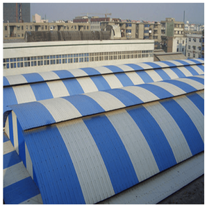 Hoja de techo de pvc corrugado de policarbonato plástico a prueba de calor, curvo <span class=keywords><strong>trapezoidal</strong></span> impermeabilizante - Product Image 4