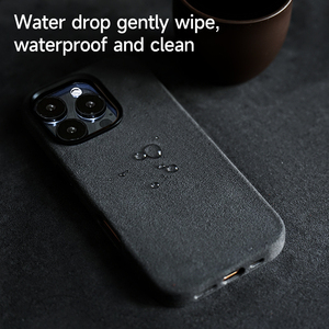 <span class=keywords><strong>Coque</strong></span> arrière en cuir <span class=keywords><strong>Alcantara</strong></span> pour <span class=keywords><strong>iPhone</strong></span> 11 13 12 <span class=keywords><strong>Pro</strong></span> Max <span class=keywords><strong>14</strong></span> Plus 15 16 <span class=keywords><strong>Pro</strong></span> Max, étui de téléphone artificiel de luxe - Product Image 5