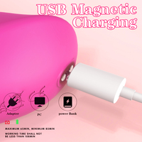 Vibrateur vibrant à 9 vitesses S-hande, jouet de stimulation double à effets de battement pour femme, vibrateur point G