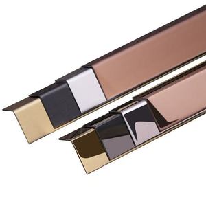 OEM/ODM thép không gỉ gạch <span class=keywords><strong>TRIM</strong></span> gạch góc <span class=keywords><strong>TRIM</strong></span> cho tường cạnh trang trí 304/316 gạch viền <span class=keywords><strong>TRIM</strong></span> - Product Image 2