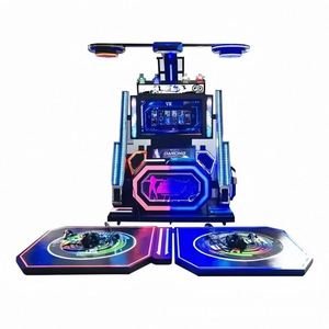 Système de jeu de rythme interactif VR double machine de danse multijoueur, plus de 70 jeux, borne d'arcade en métal pour divertissement intérieur en centre commercial - Product Image 6