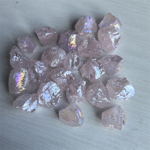 Cristalli Grezzi Miniatura All'Ingrosso, Pietre Curative Naturali, Cristallo Grezzo di <span class=keywords><strong>Quarzo</strong></span> <span class=keywords><strong>Rosa</strong></span> Angel Aura per Feng Shui - Product Image 6