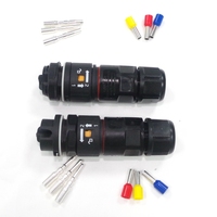 HD M20 IP68 câble étanche mâle femelle AC sortie connecteur d'alimentation outil déverrouiller connecteur Micro onduleur