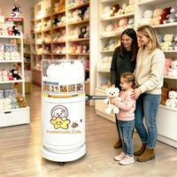 Machine de remplissage de jouets en peluche DIY, mini, portable, personnalisable, haute efficacité, pour la maison, les entreprises, les ateliers de loisirs créatifs, de table