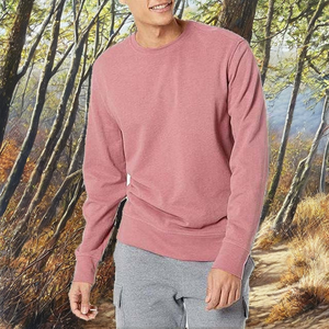 Sudaderas con Logotipo Personalizado al por Mayor Directo de Fábrica, 100% Algodón, Estilo Cuello Redondo de Manga Larga para Hombre, Patrón de Camuflaje - Product Image 2