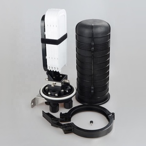 Caja de Empalme de Fibra Óptica Tipo Domo Vertical de 2 Entradas y 2 Salidas, 24/<span class=keywords><strong>48</strong></span>/96 Núcleos - Product Image 2