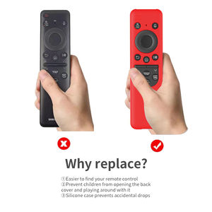 Housse de protection en <span class=keywords><strong>silicone</strong></span> pour télécommande vocale solaire rechargeable <span class=keywords><strong>Samsung</strong></span> BN59-01432A, nouvelle <span class=keywords><strong>coque</strong></span> en <span class=keywords><strong>silicone</strong></span> - Product Image 6