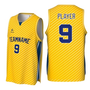 Maglia da Basket Unisex Personalizzata Design da <span class=keywords><strong>Palestra</strong></span> Maglia da Basket in Poliestere con Design Sublimato - Product Image 1