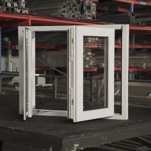 Giá tốt nhất cửa sổ uPVC với cửa sổ kính đôi uPVC cho nhà sản xuất ues - Product Image 3