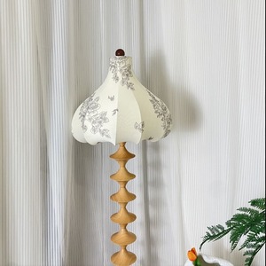 Lámpara de Pie Vintage de Madera Estilo Japonés para Sala de Estar o Dormitorio, Fuente de Luz LED, Control de Interruptor de Luz Tricolor, Decoración del Hogar - Product Image 4