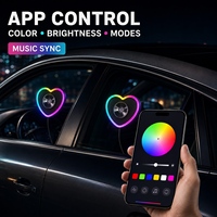 Kit Lampu LED Interior Mobil RGB Dinamis Simfoni Atmosfer