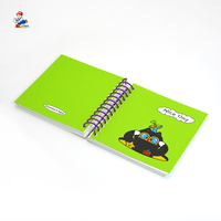 Impression de livres personnalisés avec reliure spirale Wire-O, carnet personnalisé avec logo personnalisé, couleurs CMYK, papier de qualité supérieure